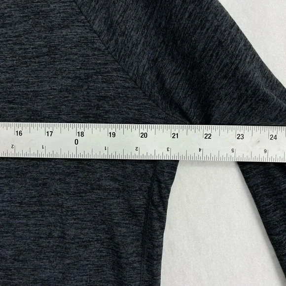 Member's Mark Shirt Women's Sz M Gray Favorite Soft Funnel Neck Pullover - Picture 3 of 11